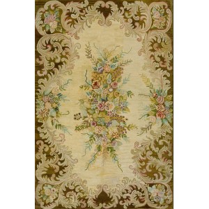 American Hooked Rug #17223
