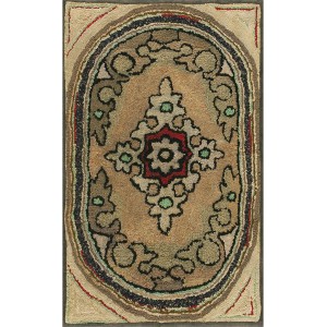 American Hooked Rug #17468