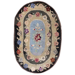 American Hooked Rug #18693