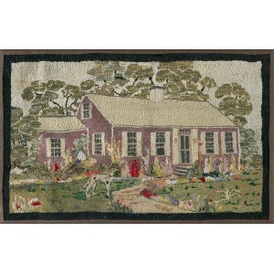 American Hooked Rug #20549