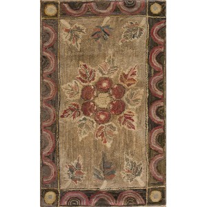 American Hooked Rug #21636