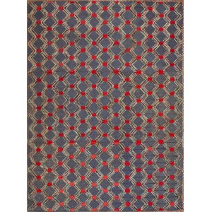 American Hooked Rug #23807