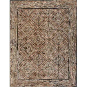 American Hooked Rug #25220