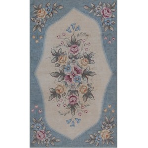 American Hooked Rug #25378